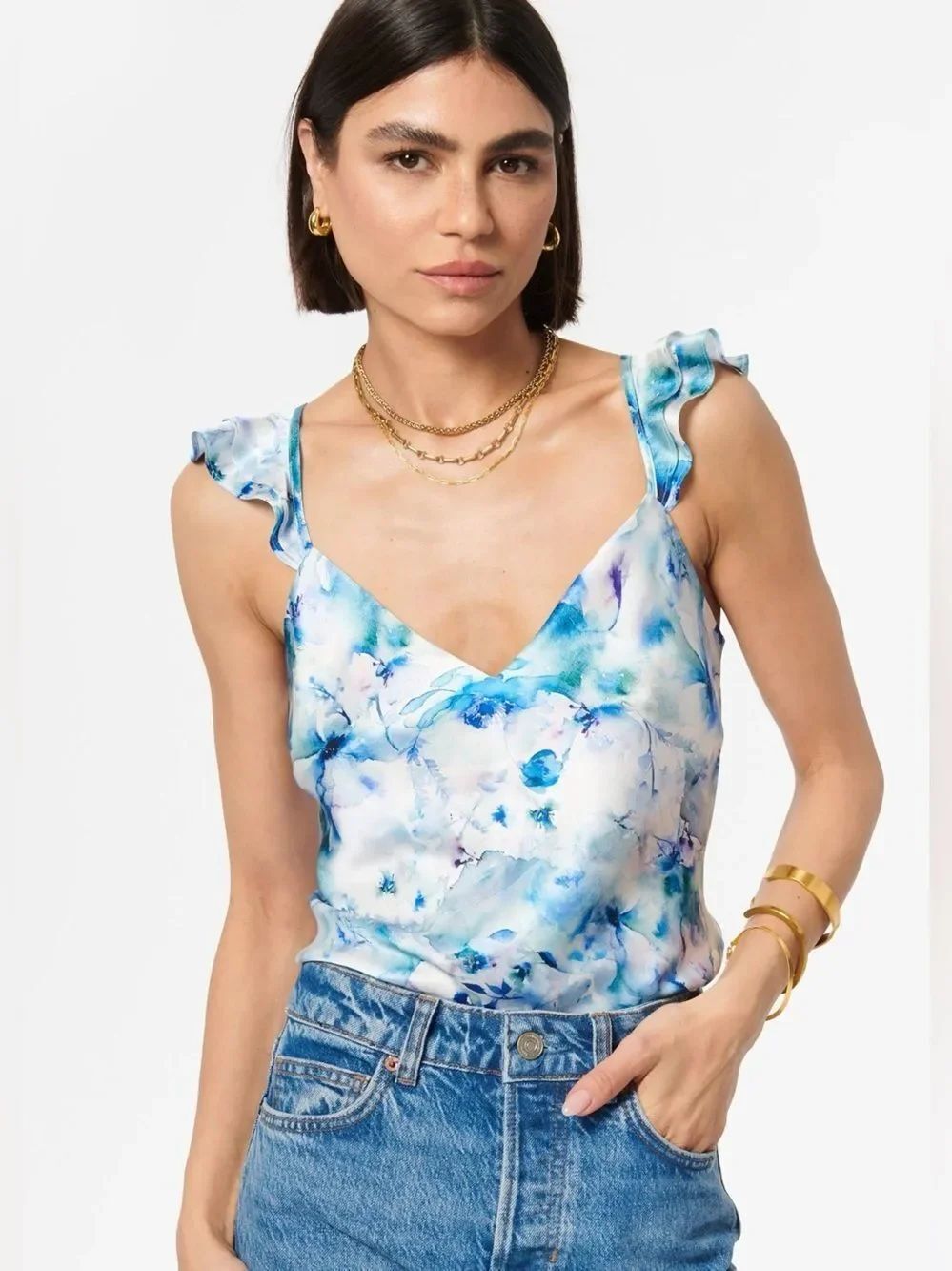 CAMI NYC Women's 100% Silk Camisole Tank Top